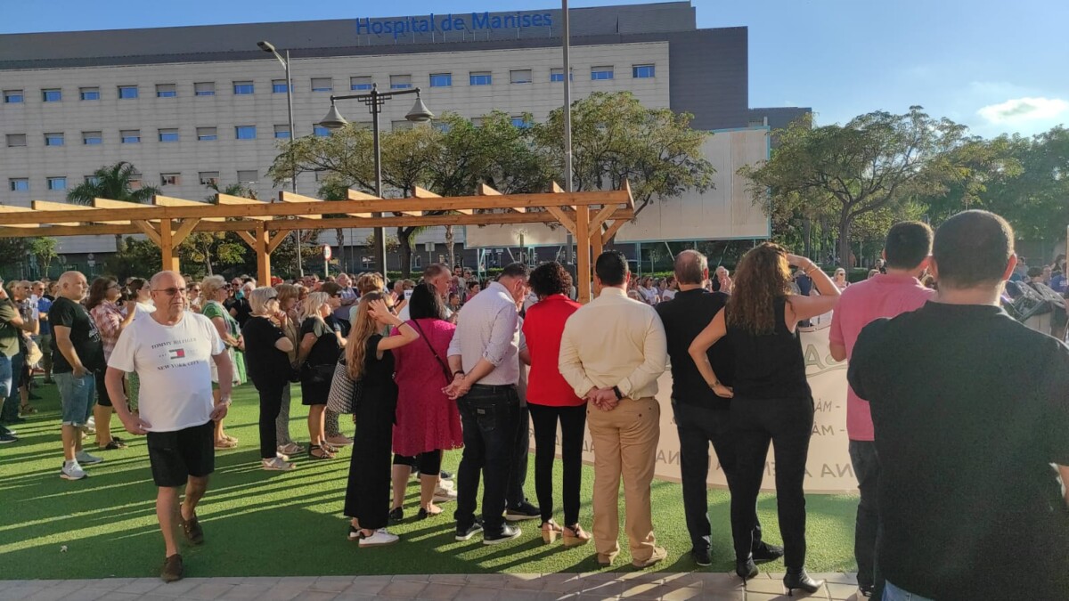 Hospital de Manises manifestación Ayuntamiento de Aldaia